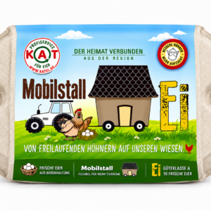 Mobilstalleier 6er Karton Größe M